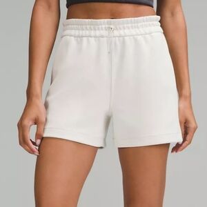 lululemon athletica softstreme high waist shorts - Cream size 2